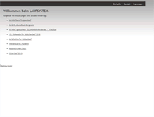 Tablet Screenshot of laufsystem.de